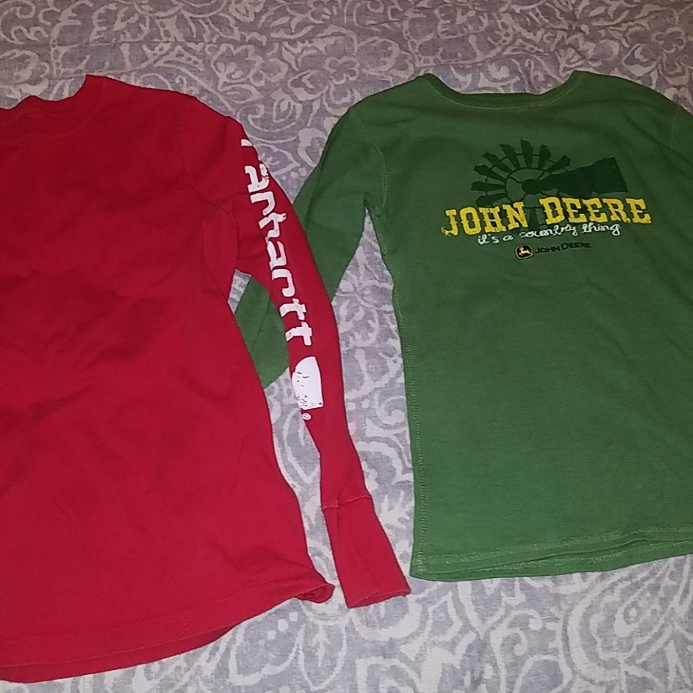 Carhartt and John Deere shirts